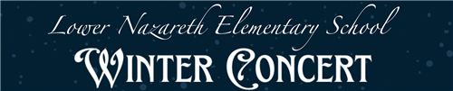 LNES Winter Concert Title